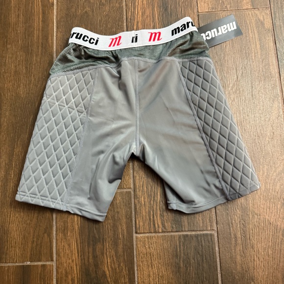 NWT Marucci padded slider baseball short for men size S - Picture 2 of 4